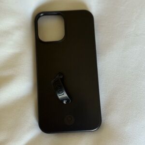 Black Phone Case with Stand